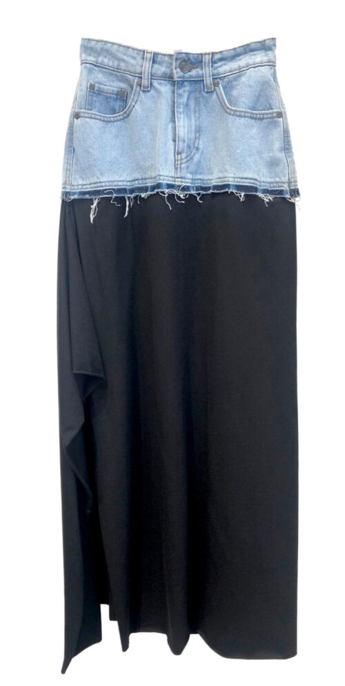 DENIM TEE SKIRT