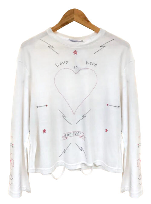 LOVE IS HERE DOODLE LONG SLEEVE
