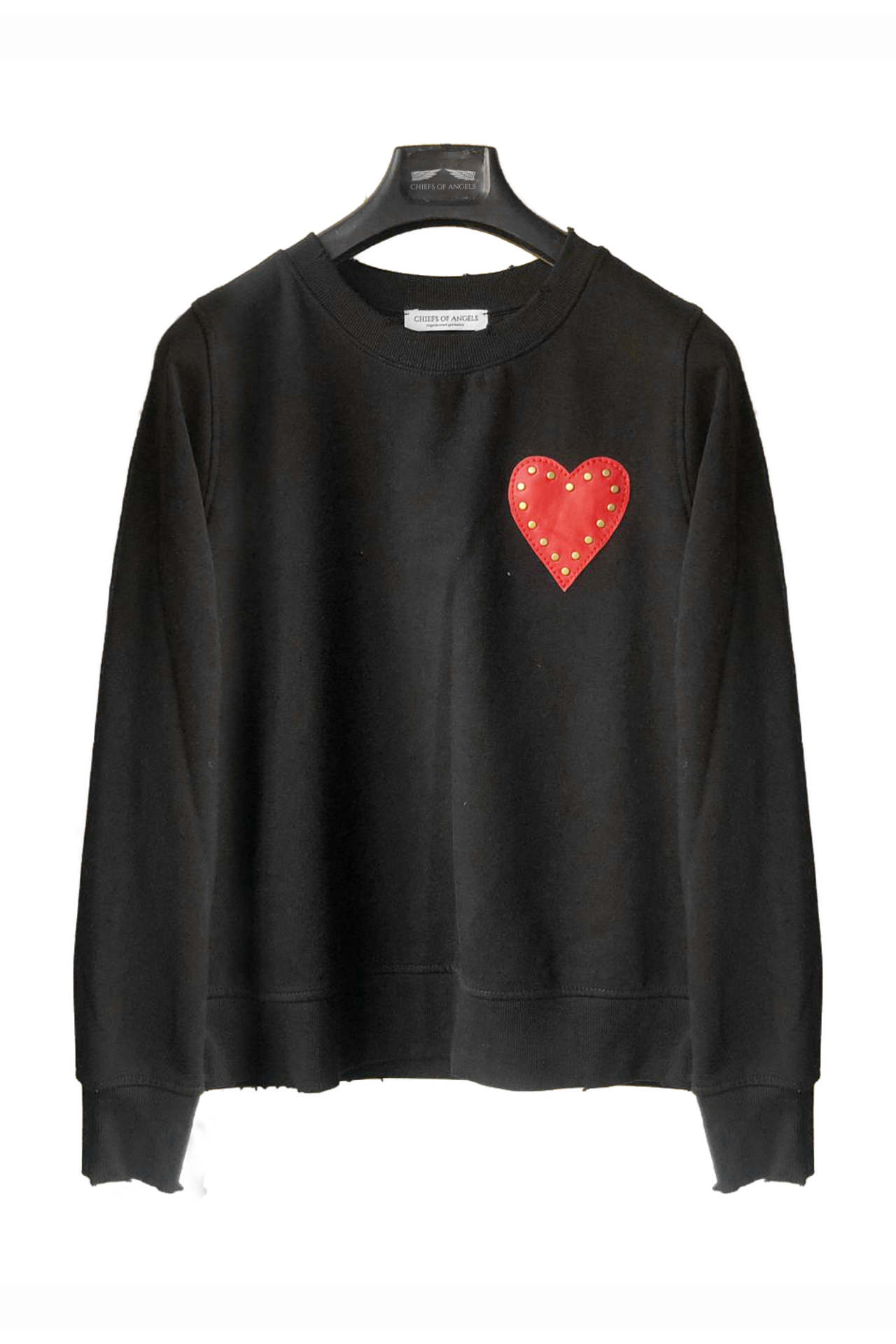 Studded Heart Sweater | Chief Of Angels