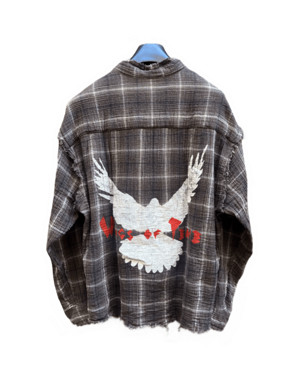WINGS OF PEACE CHECK SHIRT - Image 2