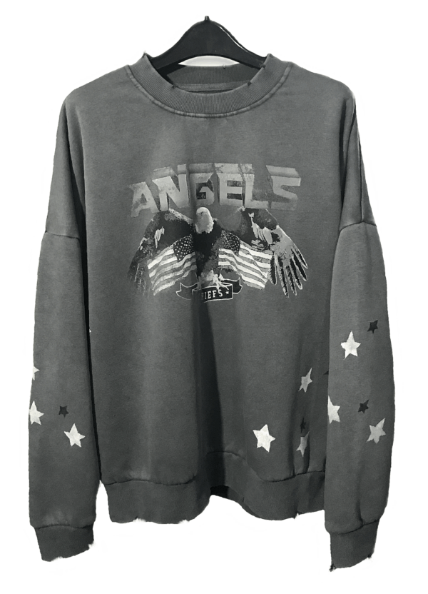 ANGEL EAGLE OVER SIZE SWEATER