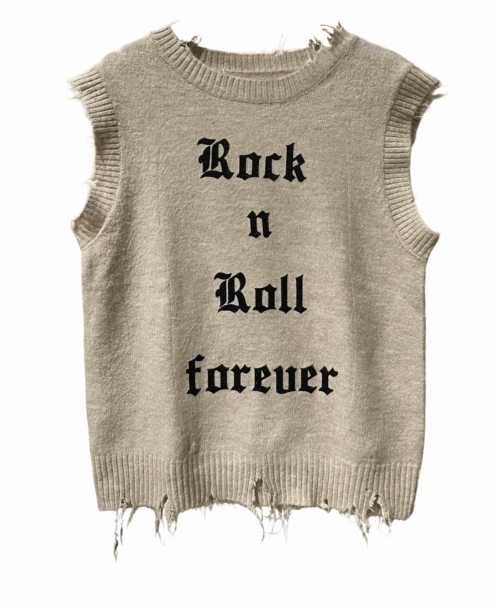 R&R FOREVER SLEEVELESS KNIT