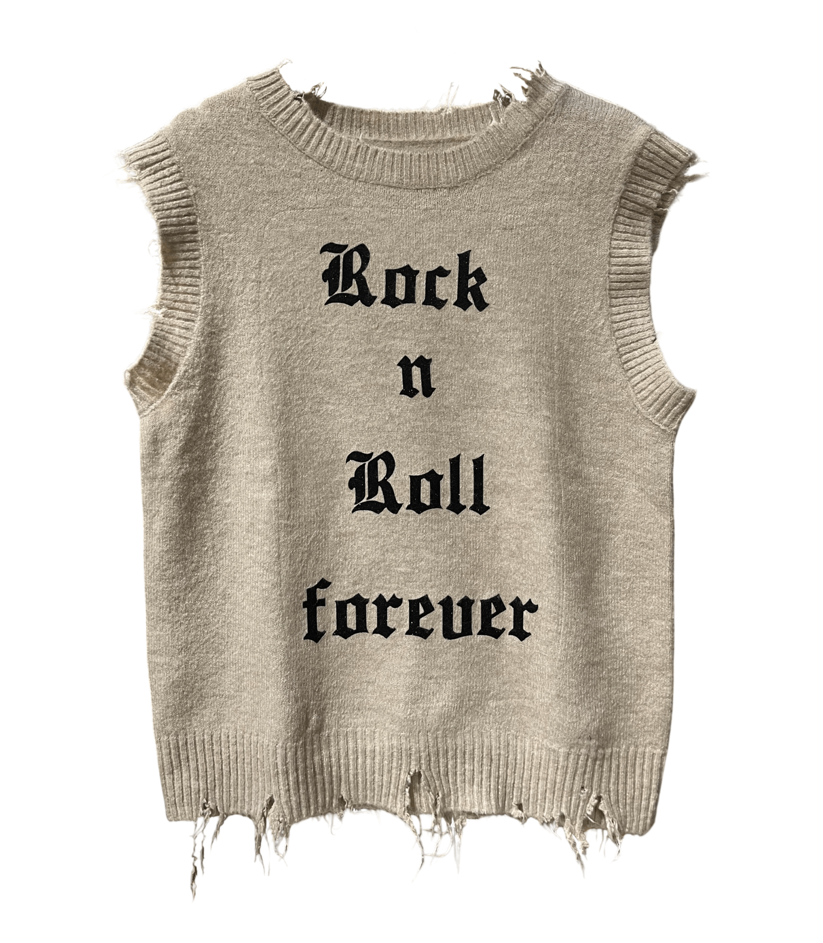 R&R FOREVER SLEEVELESS KNIT