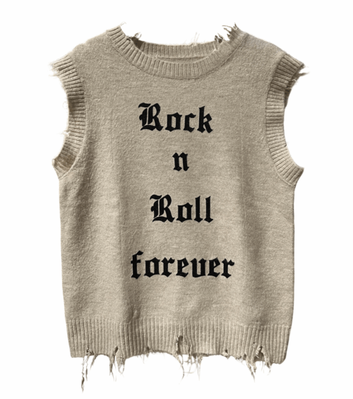 R&R FOREVER SLEEVELESS KNIT