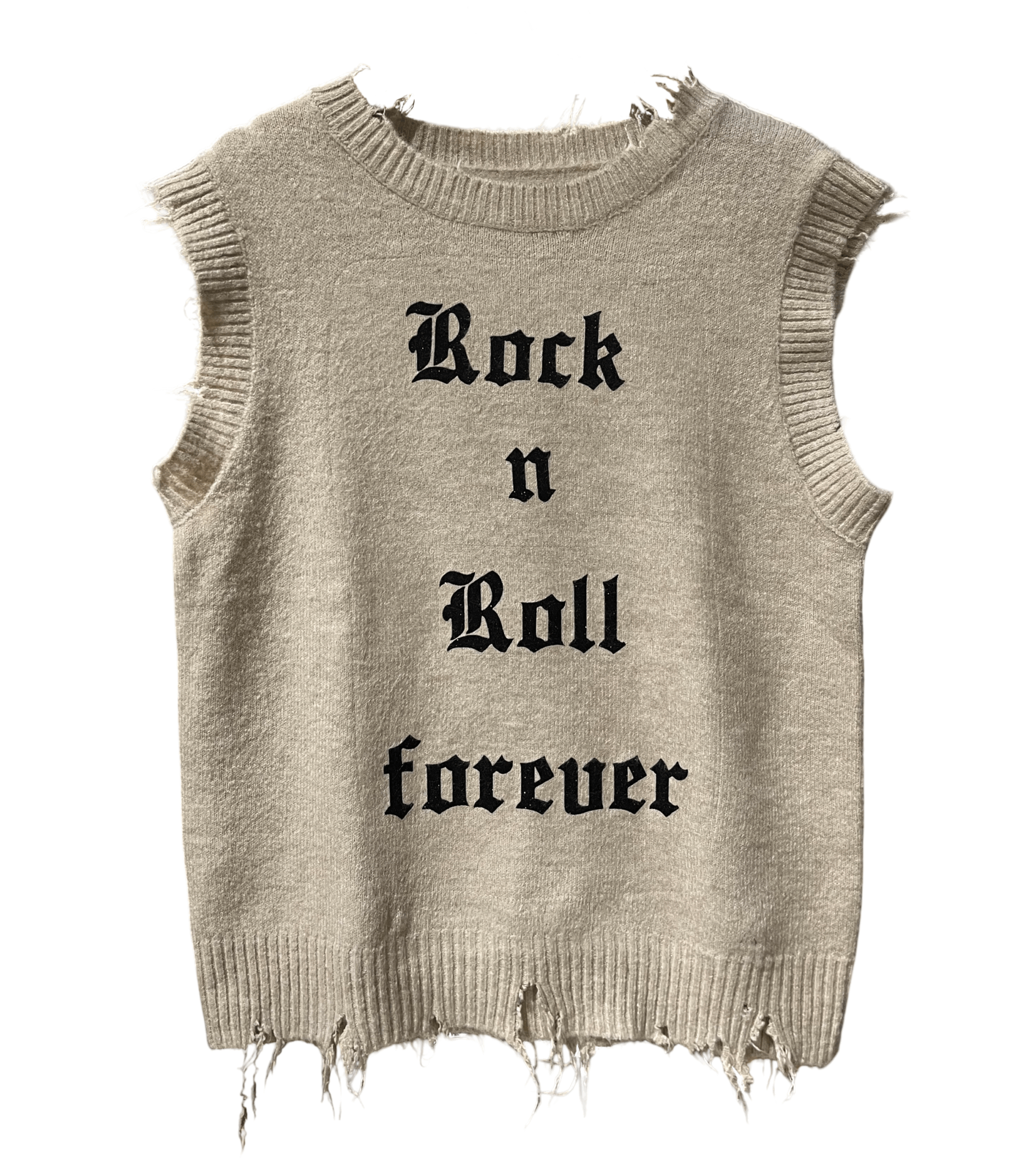 R&R FOREVER SLEEVELESS KNIT