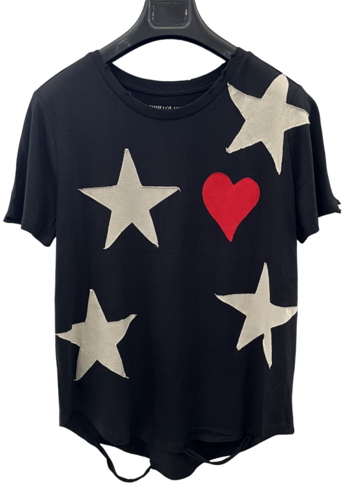 POCKET HEART STAR TEE
