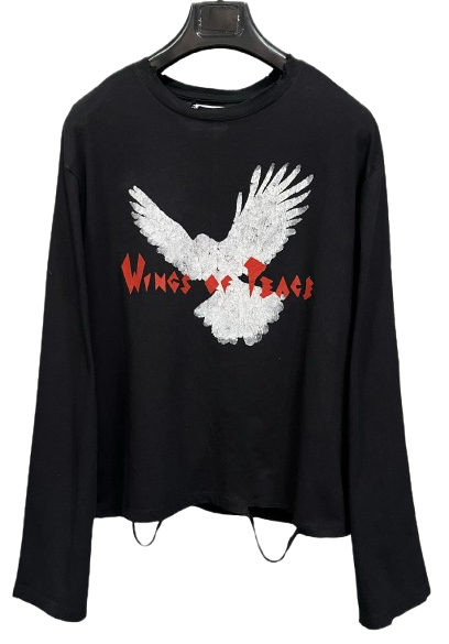 WINGS OF PEACE LONG SLEEVE TEE