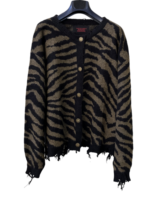 CAMO ZEBRA CARDI