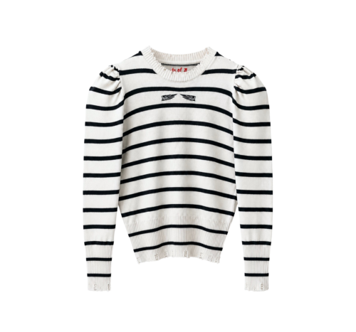 LOGO STRIPE KNIT