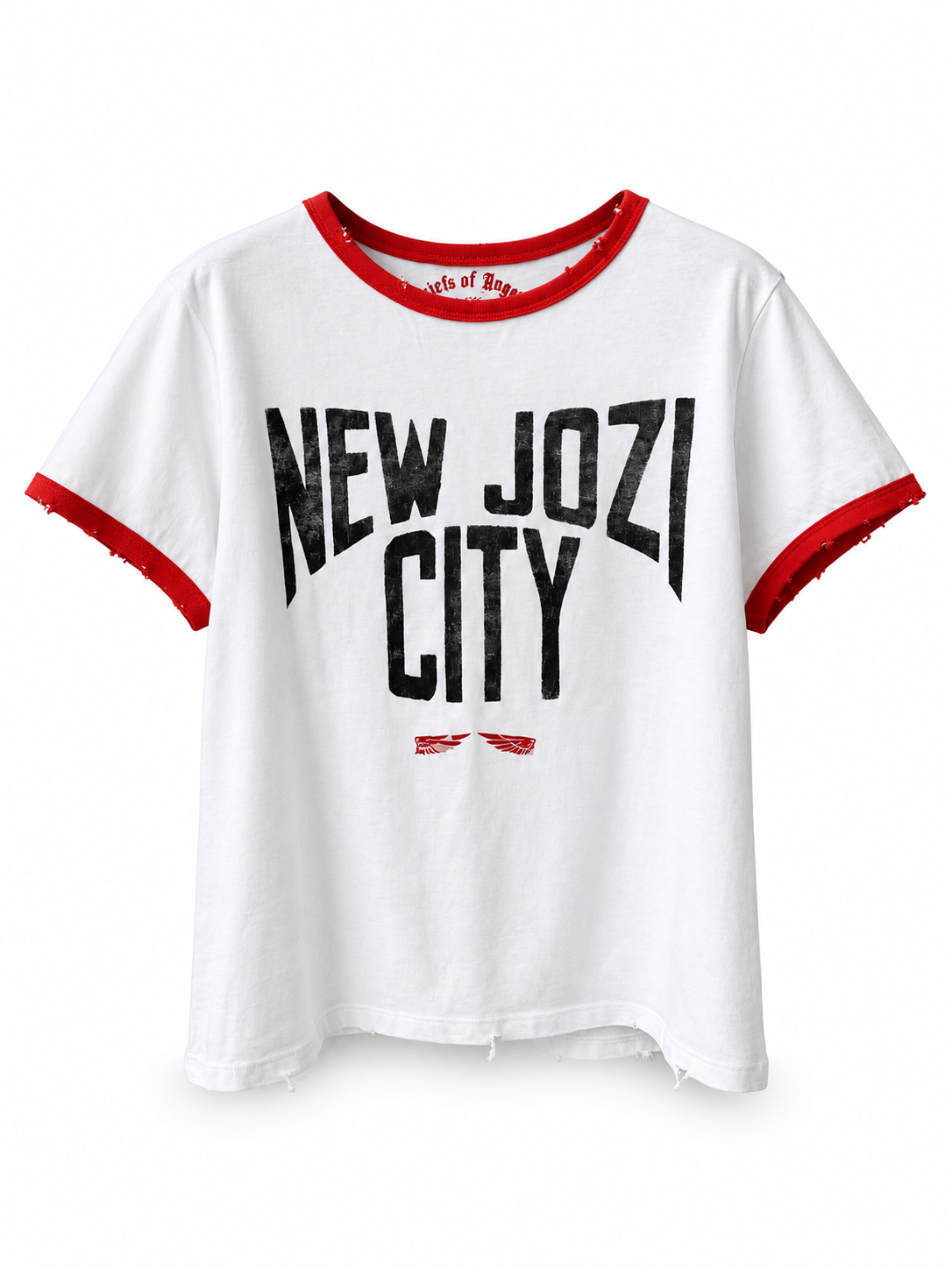 NJ CITY BASEBALL TEE
